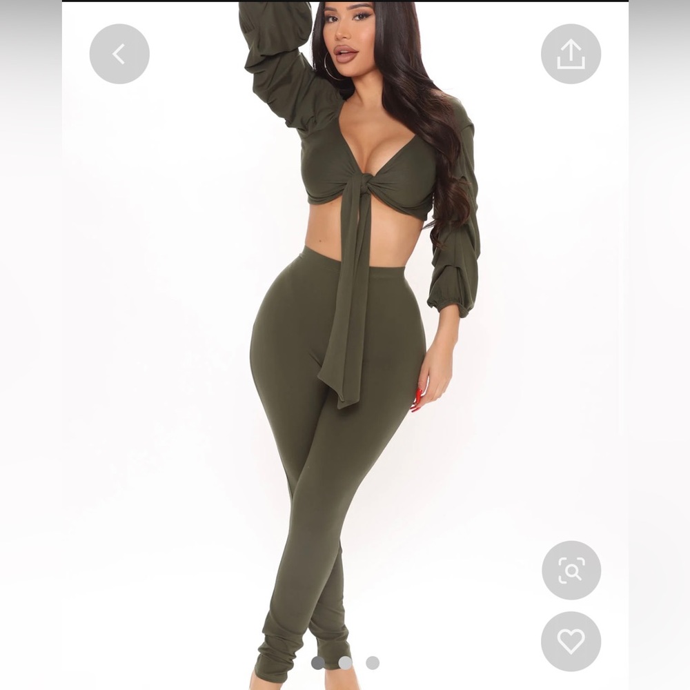 Olive two piece set
